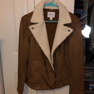old navy fur lined jacket